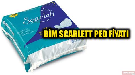 scarlett ped fiyatı